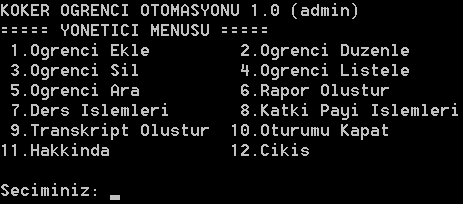koker.ogrenci.otomasyonu.1.0.s.png - Köker Öğrenci Otomasyonu 1.0 (C++) - Yük. Müh. Muhammet Ali Köker